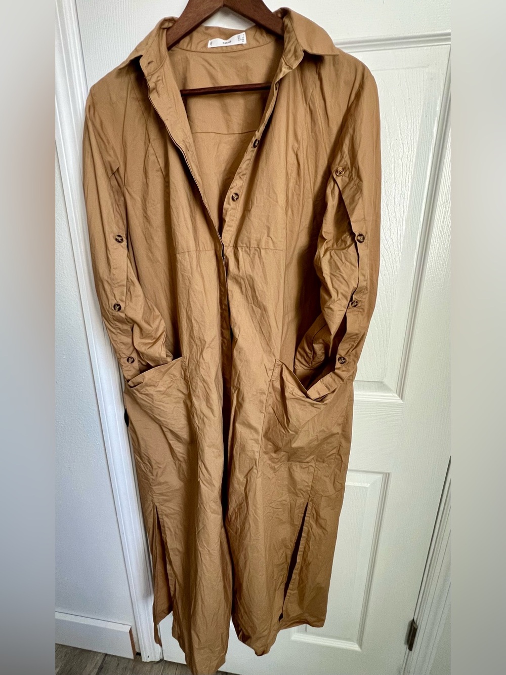 Mango Buttoned Dress / Trench coat / Duster coat size S size 4